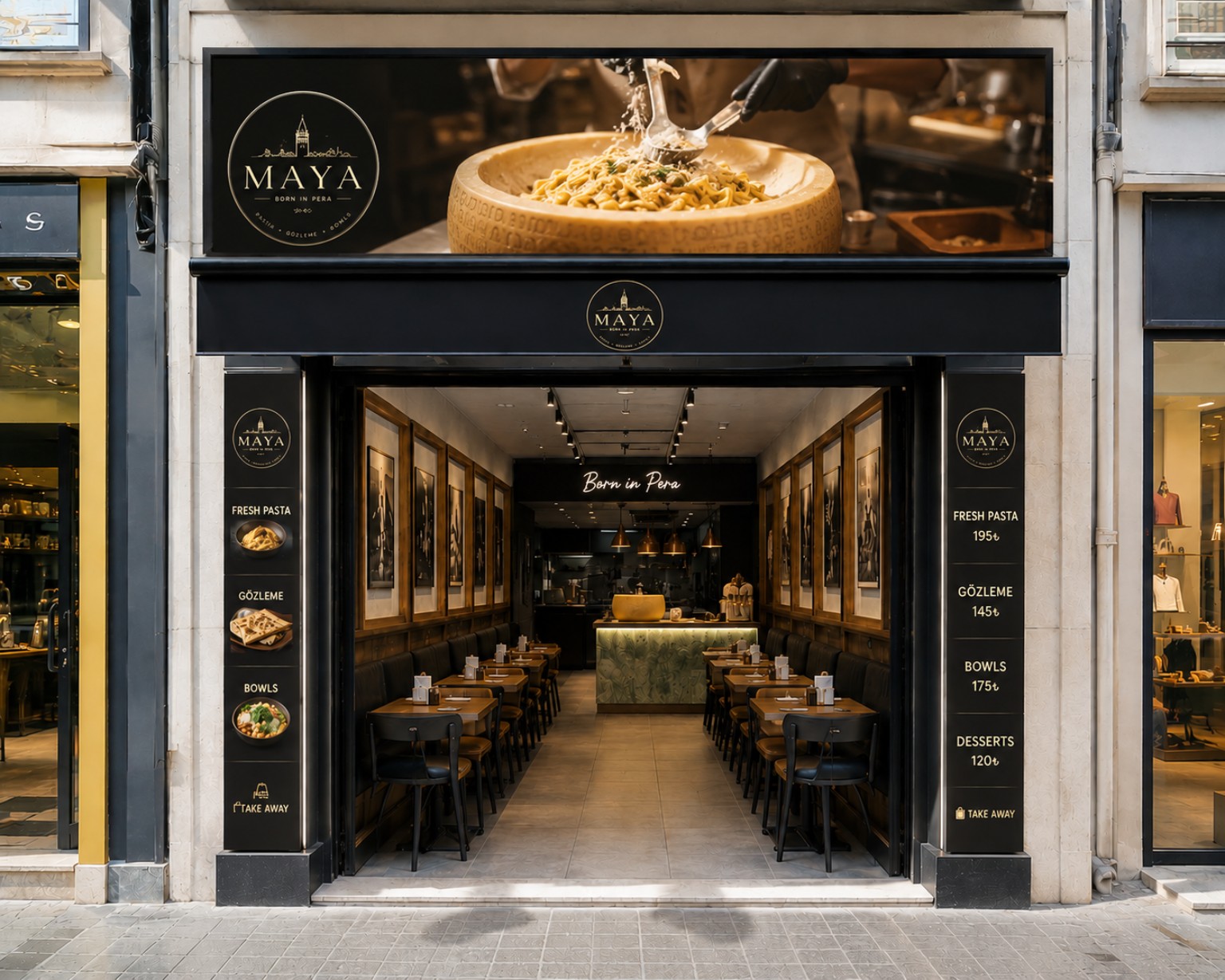 Maya storefront