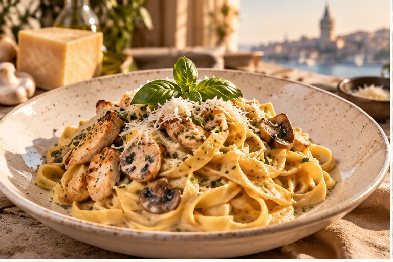 Fresh handmade pasta