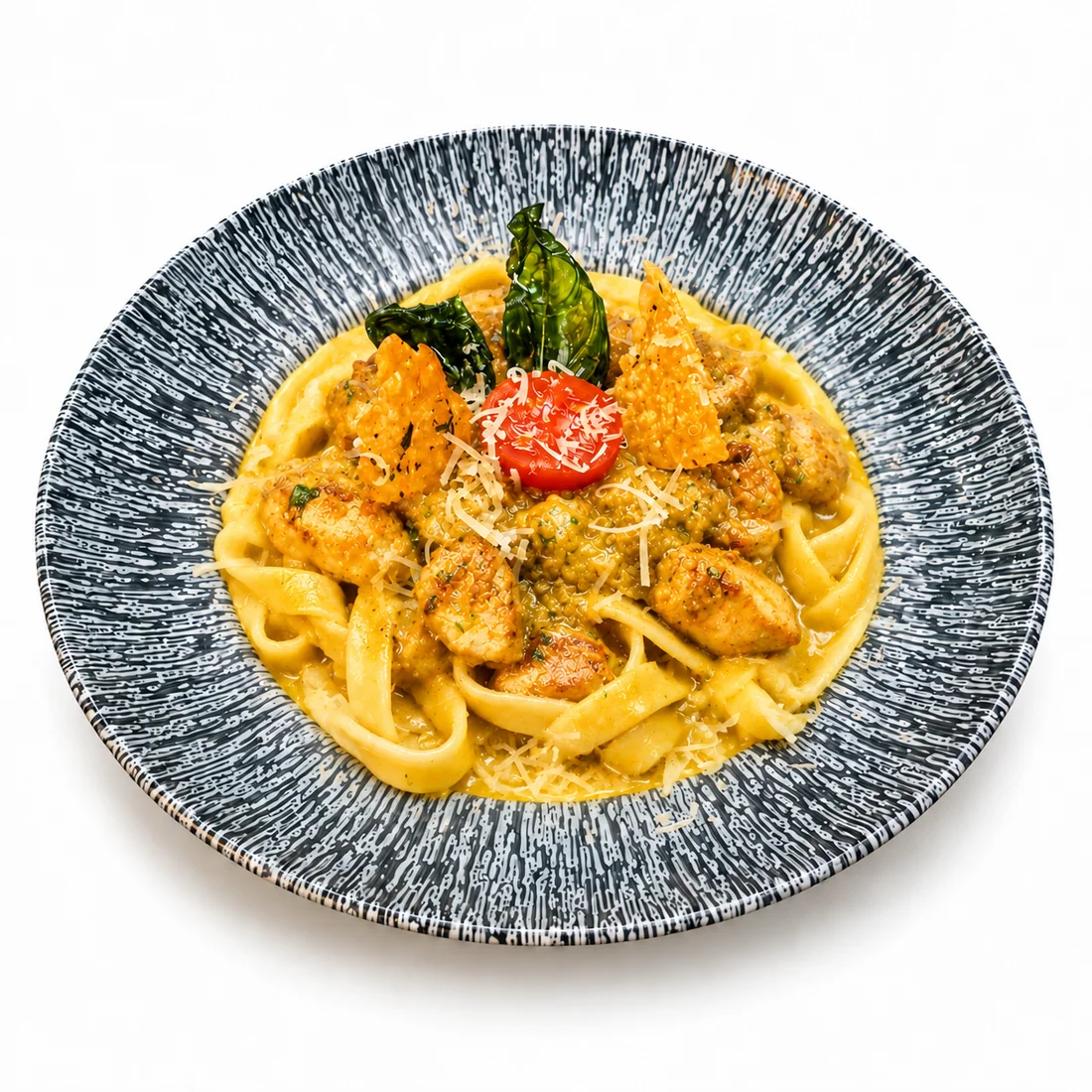 Curry Chicken Fettuccine